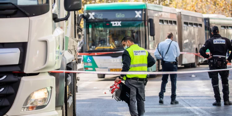 Muere una mujer atropellada por un camión en Beersheba