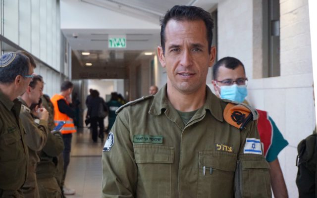 Las FDI realizan simulacros en un hospital de Jerusalén ante la posibilidad de una guerra