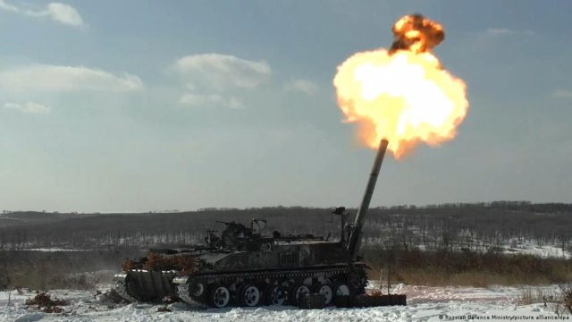 El fuego de artillería ruso ha disminuido drásticamente en Ucrania