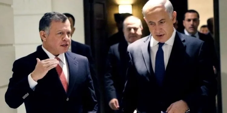 El primer ministro Netanyahu se reúne con el Rey Abdullah II