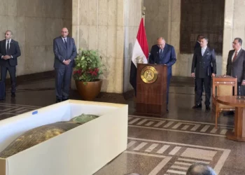 EE.UU. devuelve a Egipto un sarcófago de 2.500 años de antigüedad