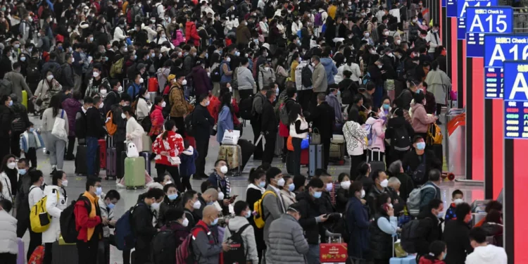 Turistas aprovechan la reapertura de China tras el termino de las restricciones