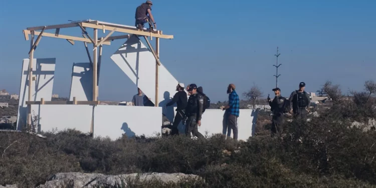 Segundo intento de establecer un puesto en la colina de Or Chaim