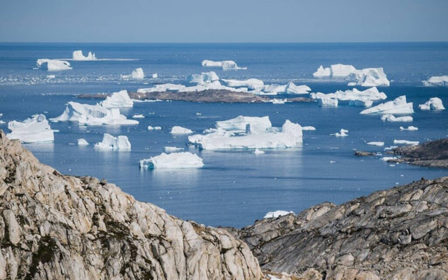 Groenlandia ha sufrido un fuerte calentamiento en las últimas décadas