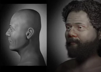 Científicos reconstruyen un cráneo de hace 9.000 años hallado en Israel