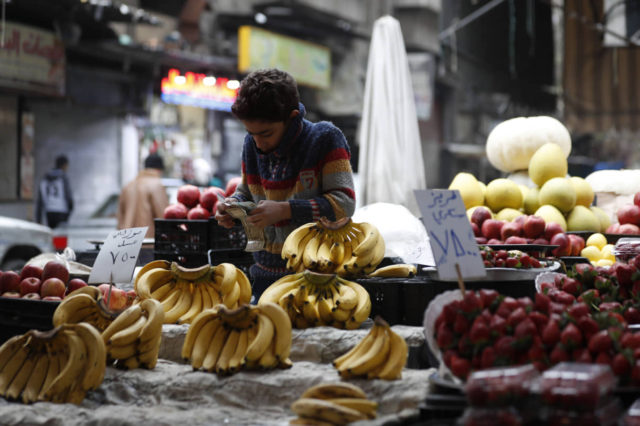 La crisis económica de Siria ha paralizado el país 