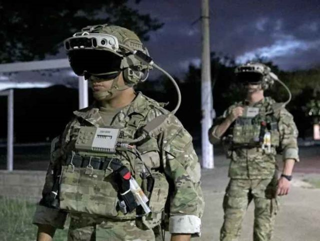 Soldados del Ejército de EE UU tendrán gafas de realidad mixta con visión nocturna en 2023