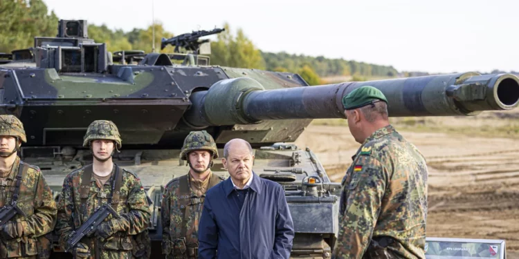 Alemania anuncia el envío de tanques Leopard 2 a Ucrania