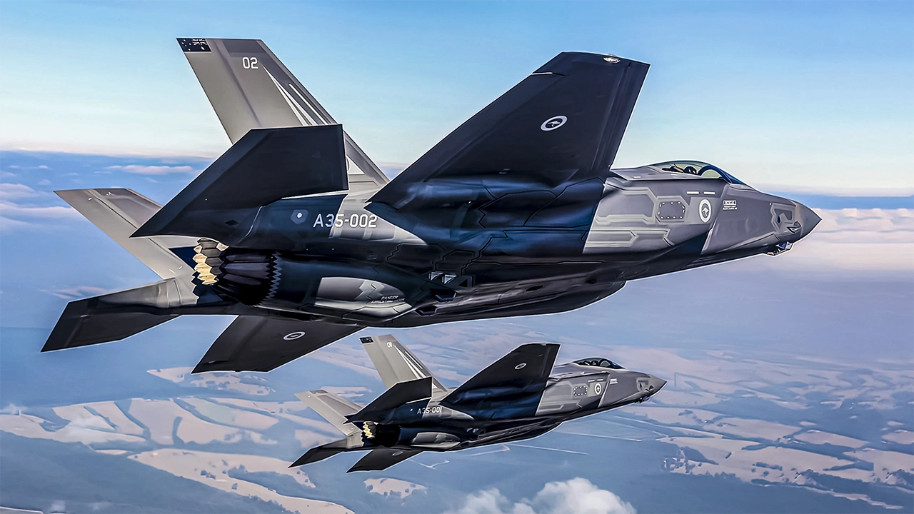 Cazas F-35 interceptan aviones militares rusos cerca de Polonia