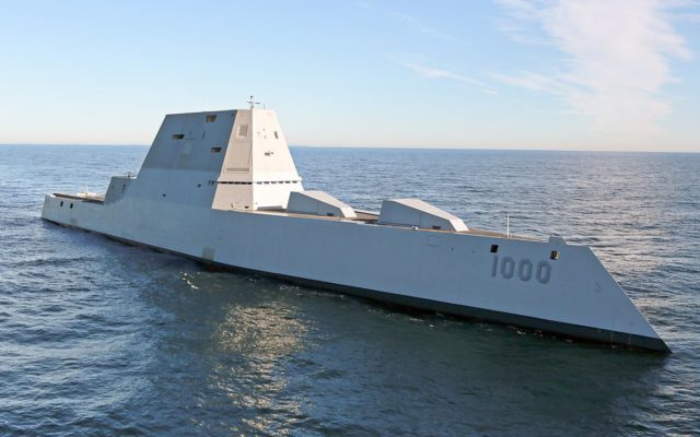 EE. UU. probará su misil Mach 5+ desde el destructor furtivo Zumwalt en 2025