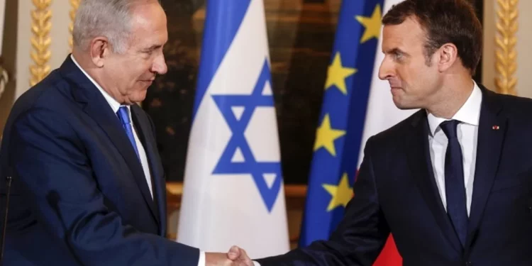 Netanyahu viaja hacia París para reunirse con Macron