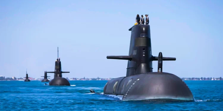 El submarino nuclear estadounidense USS Springfield hace escala en Corea del Sur