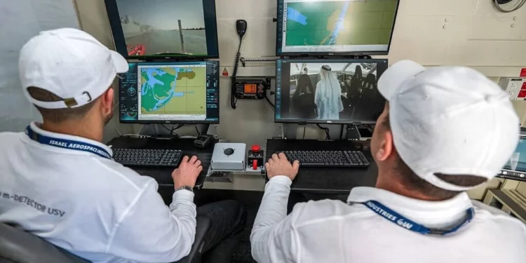Israel y los EAU presentan un buque marítimo no tripulado