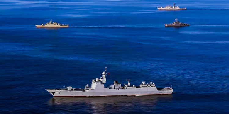 China, Rusia e Irán realizan ejercicios navales conjuntos en el Golfo de Omán