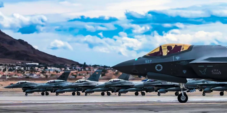 Los aviones F-35 israelíes participan por primera vez en el ejercicio Red Flag