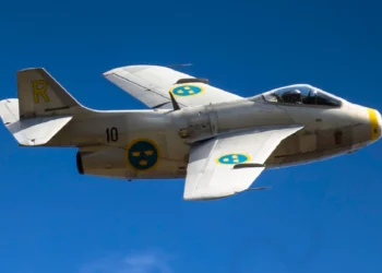 Saab 29: una máquina construida para combatir a Rusia