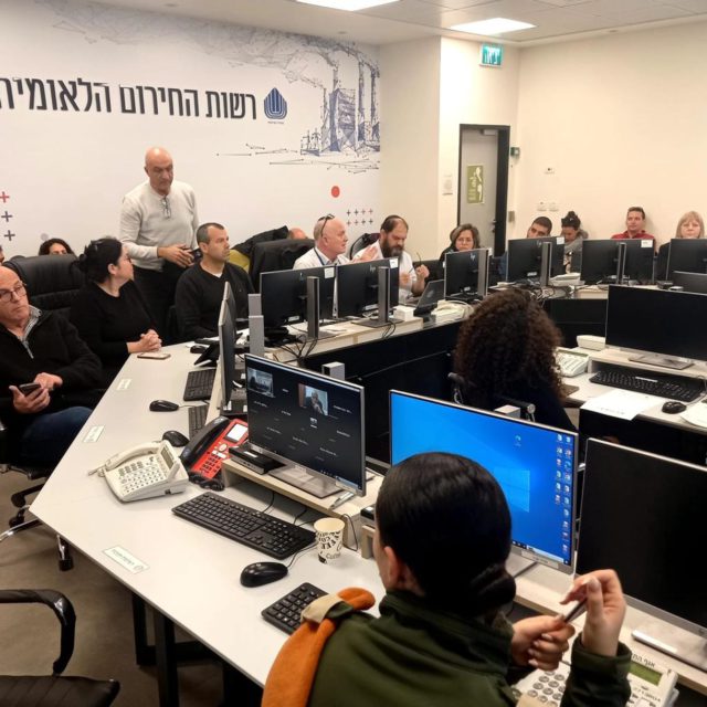 Israel inicia un simulacro de recepción de ayuda internacional tras un terremoto