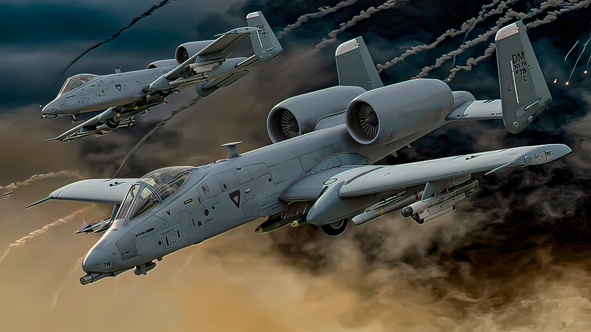 La legendaria aeronave A-10 Thunderbolt II comienza su despedida