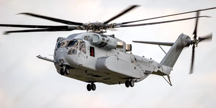 El CH-53K King Stallion triunfa en su segunda prueba en el mar