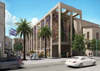 Renovación de la Gran Sinagoga de Tel Aviv y nueva plaza pública