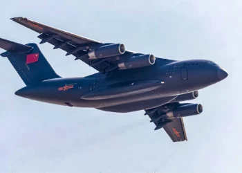 El Y-20B de China: avión de transporte militar con motores WS-20 de fabricación nacional