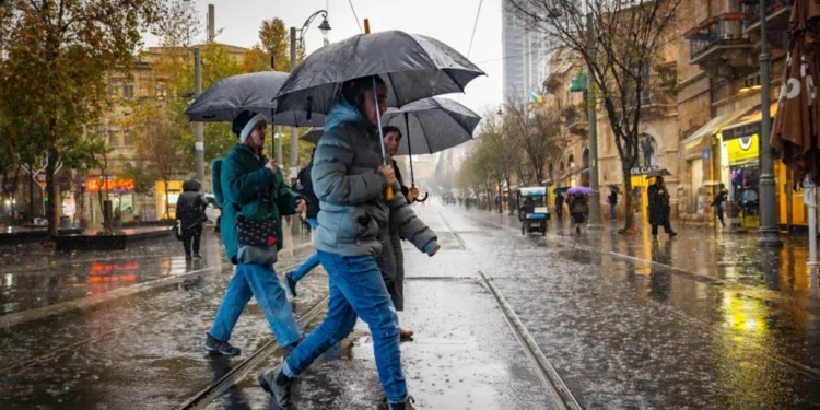 Tormentas eléctricas y lluvias en Israel hasta el fin de semana