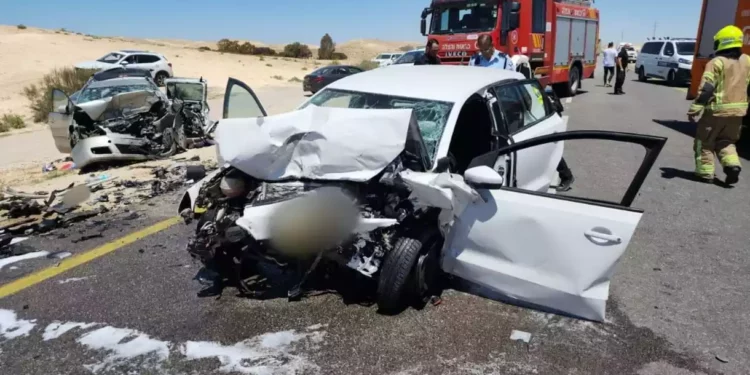 Prisión preventiva para mujer por accidente fatal en el Néguev