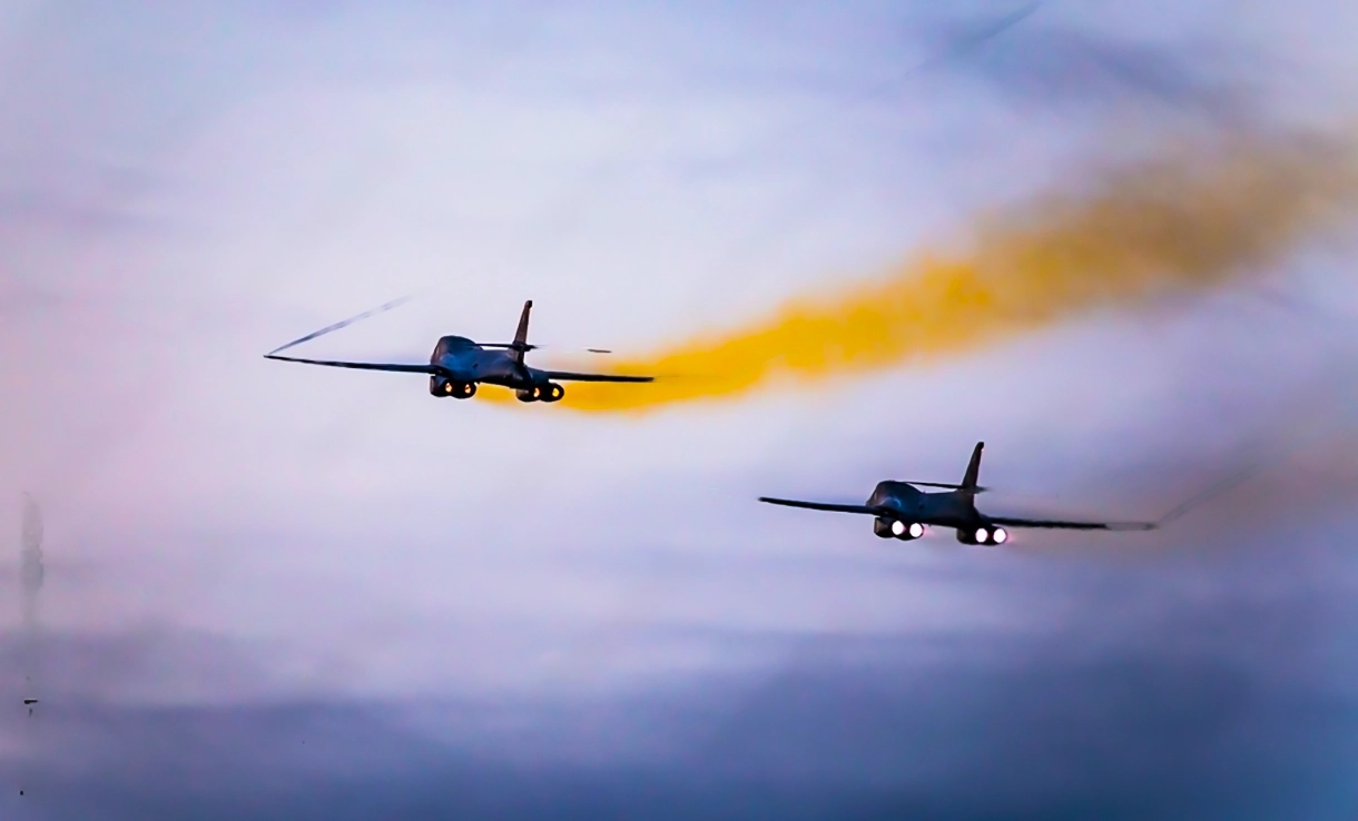 Dos B-1B Lancer arriban a Reino Unido para conformar una nueva Fuerza de Bombardeo de la OTAN