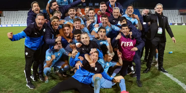 Con triunfo de último minuto, Israel pasa a cuartos de final en el Mundial Sub-20