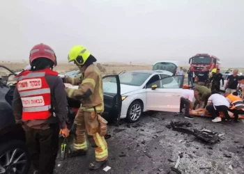 Doble fatalidad en la Ruta 90 de Judea y Samaria