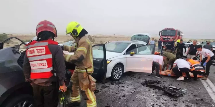 Doble fatalidad en la Ruta 90 de Judea y Samaria