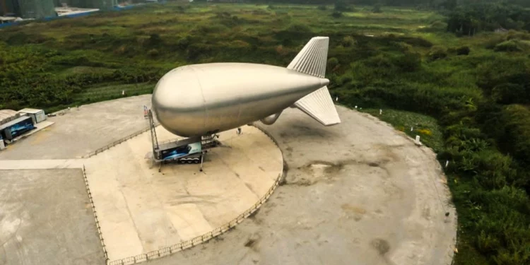 China avanza en tecnología de dirigibles para operaciones encubiertas