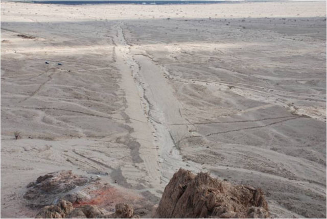 Descubren planos arquitectónicos en el desierto de Jordania y Arabia Saudí
