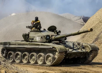 T-72M1 avistado en Camp Dodge, Iowa: Un vistazo al pasado bélico