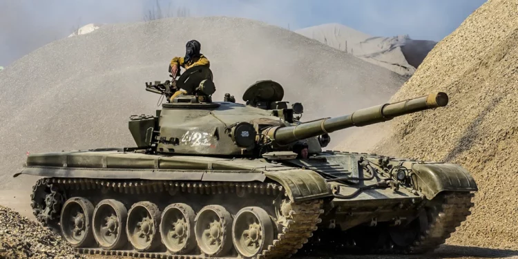 T-72M1 avistado en Camp Dodge, Iowa: Un vistazo al pasado bélico