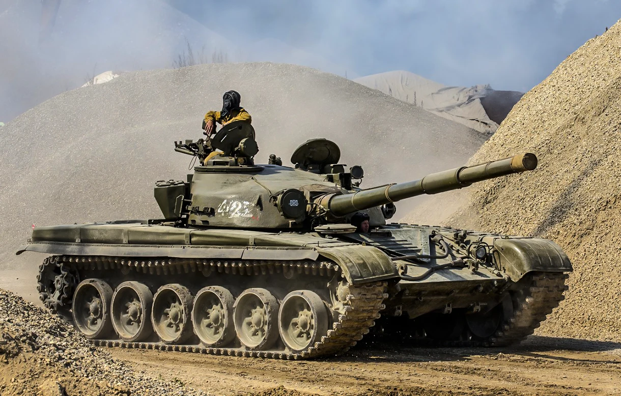 T-72M1 avistado en Camp Dodge, Iowa: Un vistazo al pasado bélico