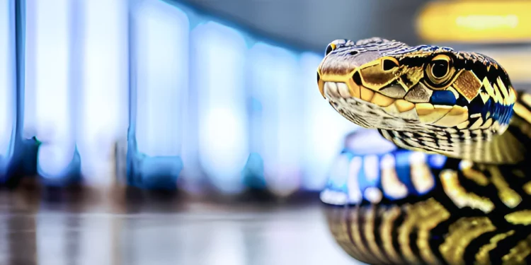 Anaconda en el aeropuerto Ben-Gurion: Una mujer fue detenida al intentar ingresar reptiles a Israel