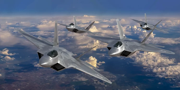 Despliegue de Cazas F-22 Raptor ante comportamiento “inseguro” de Rusia