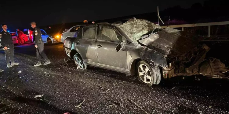 Accidente múltiple en Israel: Tres fallecidos y múltiples heridos