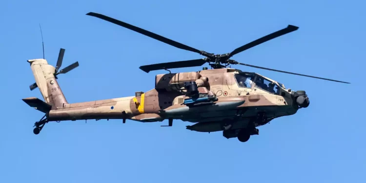 Flota Apache en la Fuerza Aérea Israelí vuelve al servicio