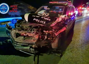 Grave accidente en Judea y Samaria durante persecución policial