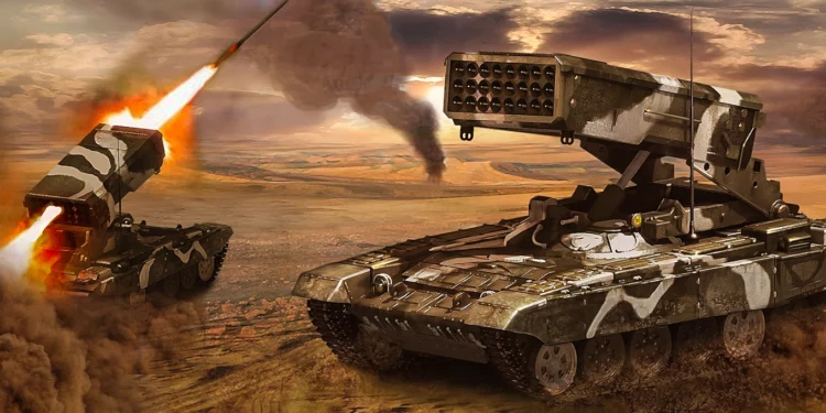 TOS-1A: El lanzacohetes ruso utilizado en la guerra ruso-ucraniana