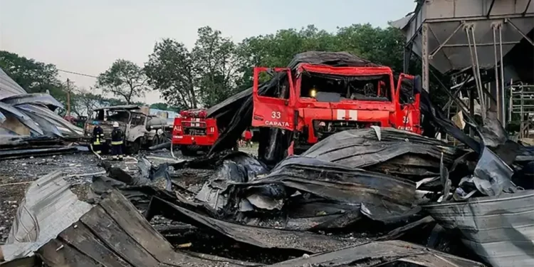 Centro Hillel en Odessa dañado por ataque ruso