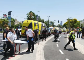 10 heridos en un ataque de embestida con auto en Tel Aviv