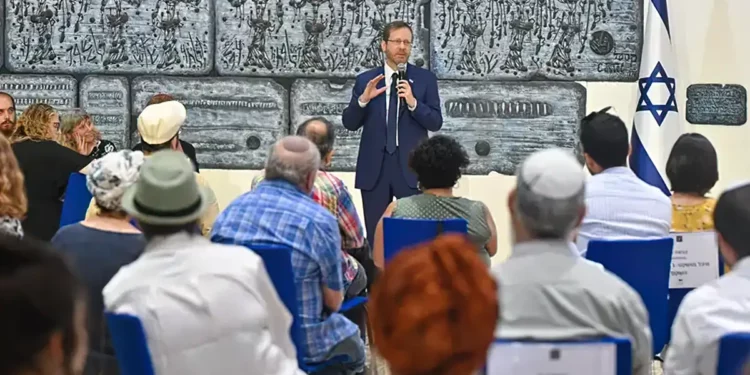 Herzog asegura la fortaleza de la democracia israelí