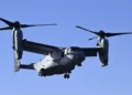 Mueren 3 marines estadounidenses al estrellarse un avión Osprey
