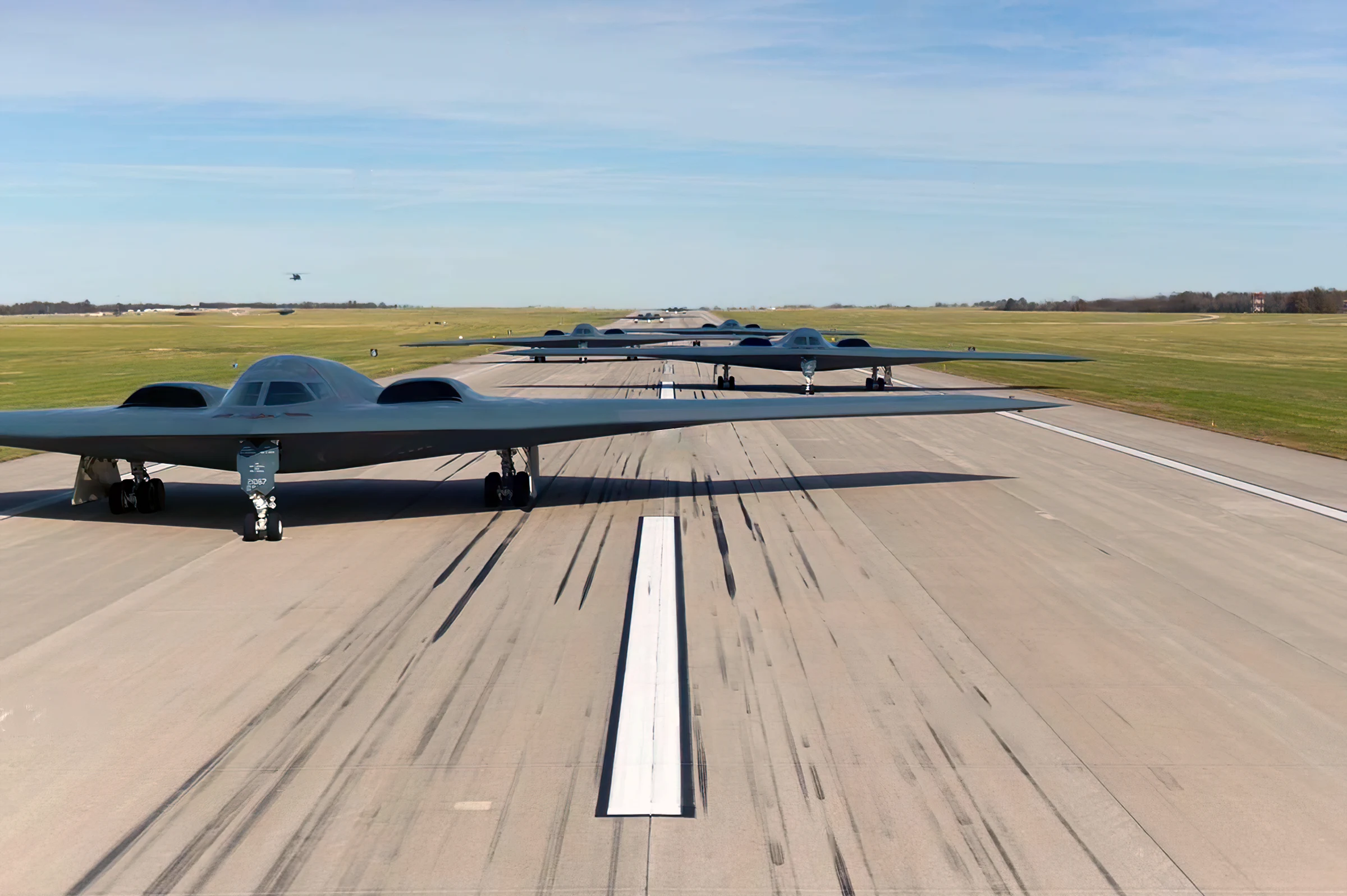 Bombarderos B-2 de EE. UU. desplegados en Islandia