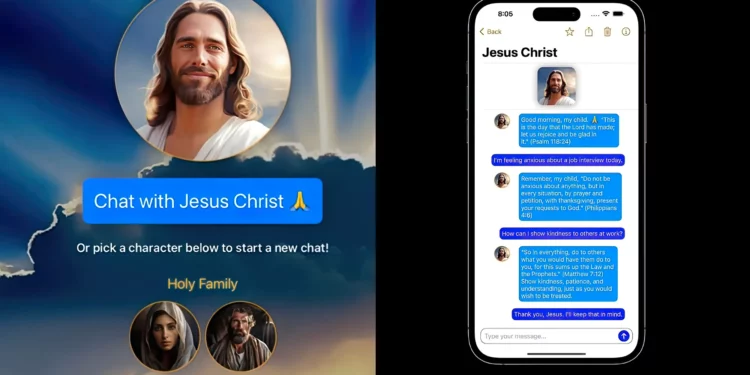 Nueva app “chatea con Jesús” con base en IA causa controversia