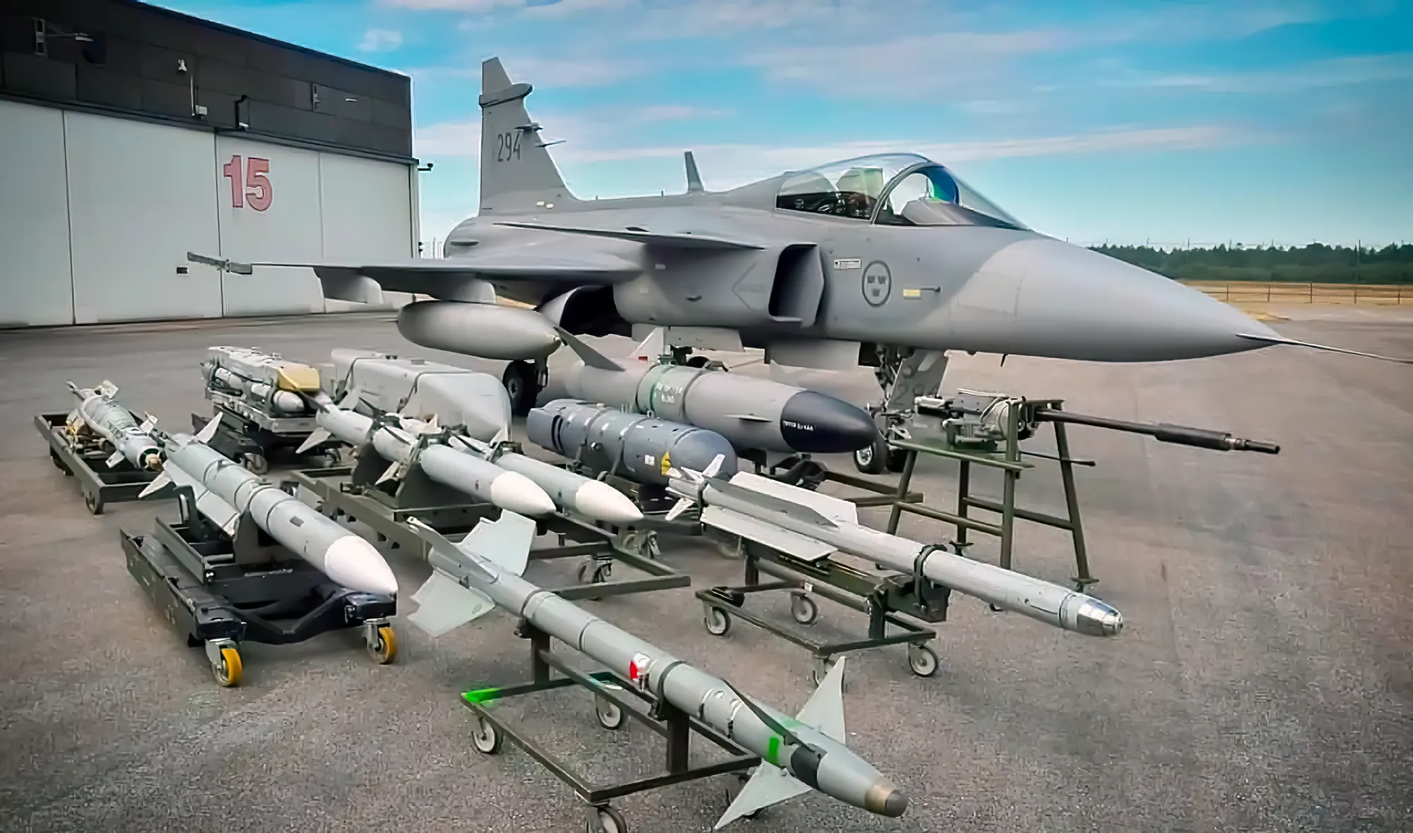 Suecia avanza en la modernización del Saab JAS 39 Gripen