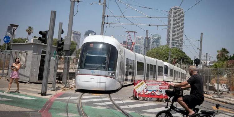 La línea roja del metro ligero de Gush Dan abrirá en unas semanas